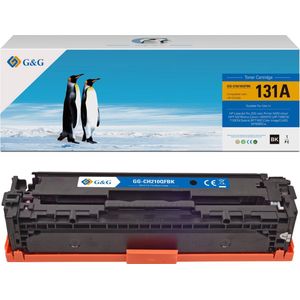 G&G CF210A toner Compatibel met HP 131A Toner Zwart - Huismerk - 8PH210-KGG