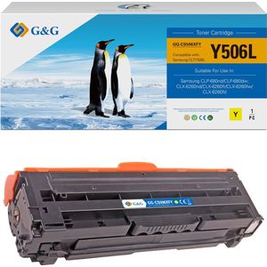 G&G CLT-Y506L toner compatibel met Samsung CLT-Y506L Tonercartridge Geel 1 stuk(s) Huismerk