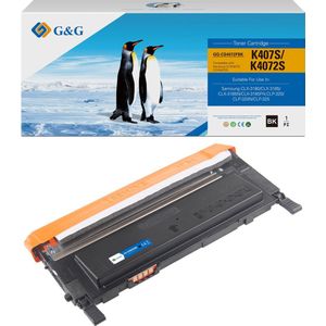 123inkt - CLT-K4072S Toner - Zwart - Hoge Capaciteit - 1750 Afdrukken