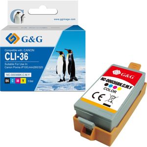 Canon - CLI-36 - Inktcartridge - Kleur - Inhoud 11,8 ml