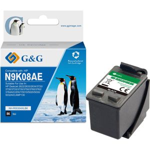 G&G Huismerk Inktcartridge Alternatief voor HP 304 304XL Zwart - 3x meer dan origineel