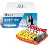 G&G Canon PGI-570/CLI-571 XL - Inktcartridge - Zwart / Cyaan / Magenta / Geel - Inhoud: 4 stuks