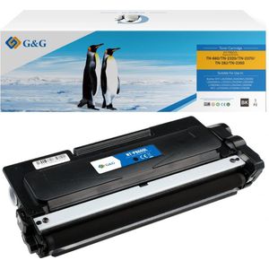 G&G - Toner Alternatief - Zwart - Inhoud: 1