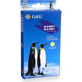 123inkt - LC-1240Y - Inktcartridge - Geel - Inhoud 11 ml