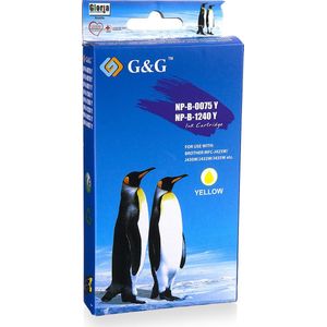 123inkt - LC-1240Y - Inktcartridge - Geel - Inhoud 11 ml