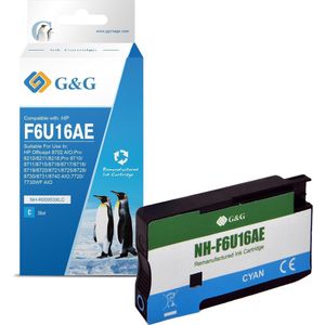 G&G HP 953XL - Inktcartridge / Cyaan / Hoge Capaciteit - 109531