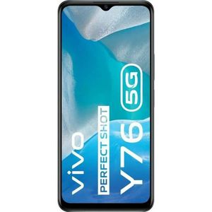 Vivo Y76 Midnight Space | 5G Smartphone | 4100 mAh Akkuleistung | 50 MP Bokeh-Kamera | 16 MP Frontkamera | 2408 x 1080 Pixel | 400 PPI | 16.7 cm Bildschirmdiag.
