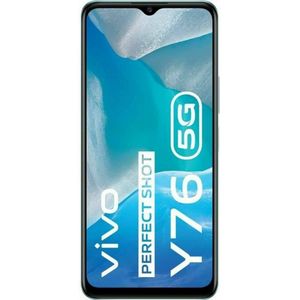 Vivo Y76 5G Kosmische Aurora (128 GB, Kosmisch noorderlicht, 6.58"", Dubbele SIM, 50 Mpx, 5G), Smartphone, Blauw