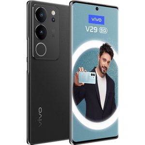Vivo V29 8+256 GB zwart (256 GB, Edel Zwart, 6.78", Dubbele SIM, 5G), Smartphone, Zwart