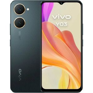 Vivo - Y03 - Smartphone - Zwart - 128 GB - 5000 mAh