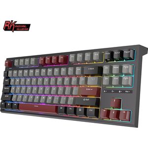 Royal Kludge RKR87 - RGB Mechanisch Gaming Toetsenbord - Zwart - Blue Switches