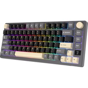 Royal Kludge RKM75 Mechanisch Gaming Toetsenbord - RGB - Zwart