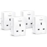 TP-Link TAPO P100 Mini Smart Wifi-stopcontact (4 pack) schakel stekkerdoos 4 stuks