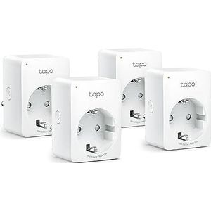 TP Link Tapo P100 Slimme Stekker Smart Plug 4 stuks WiFi Stopcontact