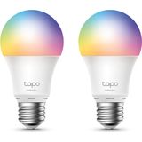Tapo L530E Slimme Ledlamp E27 - Wit & Kleur - WiFi - 2 Pack