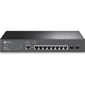 TP-Link TL-SG3210 Managed LAN-switch 8-poorts netwerkswitch met 2 SFP-poorten (centraal cloudbeheer, Omada-SDN, QoS, IGMP-Snooping, LAN-distributie) zakelijk netwerk