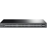 TP-Link JetStream TL-SG3452X netwerk-switch Managed L2+ Gigabit Ethernet (10/100/1000) 1U Zwart