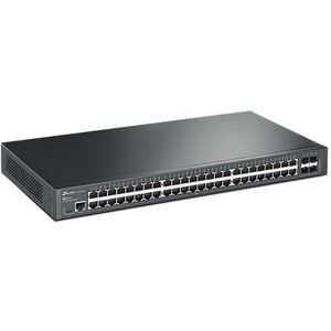 TP-Link JetStream TL-SG3452X netwerk-switch Managed L2+ Gigabit Ethernet (10/100/1000) 1U Zwart