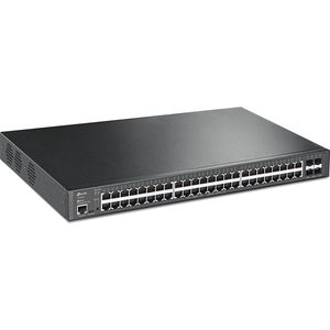 TP-Link Omada SG3452XP netwerk-switch Managed L2+ Gigabit Ethernet (10/100/1000) Power over Ethernet (PoE) 1U Zwart