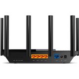 TP-Link Archer AX73 Wi-Fi 6 Gigabit WLAN Router (4804 Mbit/s 5 GHz, 574 Mbit/s 2,4 GHz, 4 × Gigabit LAN-Ports, 1 × USB 3.0 Port, HomeShield), Unterstützt Keine DSL-Funktion