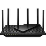 TP-Link Archer AX73 Wi-Fi 6 Gigabit WLAN Router (4804 Mbit/s 5 GHz, 574 Mbit/s 2,4 GHz, 4 × Gigabit LAN-Ports, 1 × USB 3.0 Port, HomeShield), Unterstützt Keine DSL-Funktion