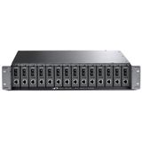 TP-Link - TL-FC1420 - Netwerkaccessoires - 14-slot Rackkast - Met Hot-Swap Functie
