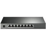 TP LINK - TL-2008 - 8-Port Gigabit Smart Switch - Zwart - Standaard