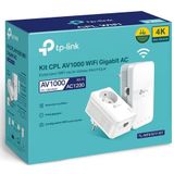 TP-Link - TL-WPA7617 - Powerline Adapter - Wit - 1200 Mbit/s