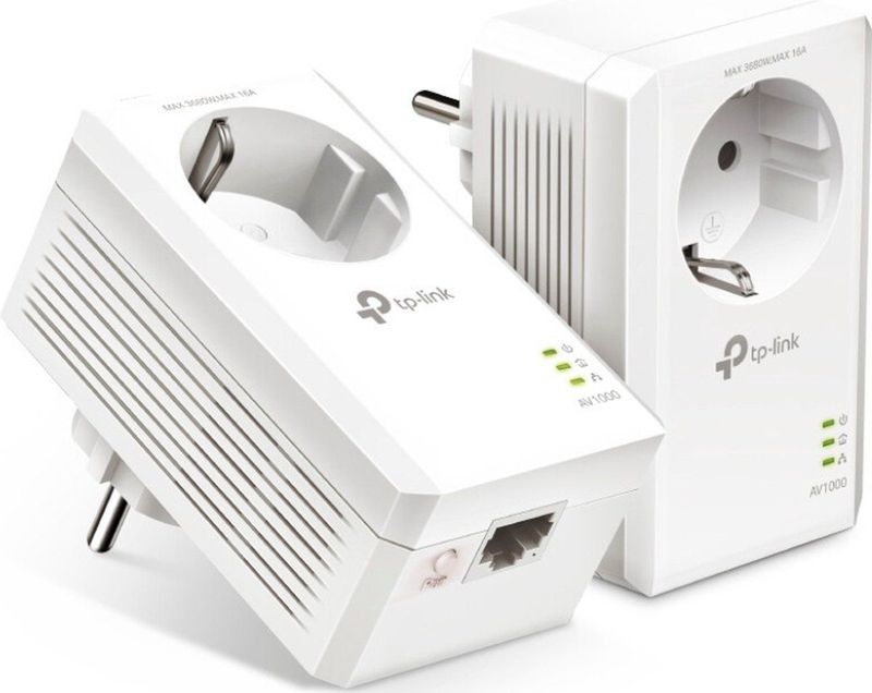 TP-Link TL-PA7019P - Powerline Adapter - Zonder WiFi - Wit