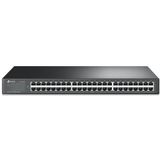 TP-Link TL-SF1048 Unmanaged Fast Ethernet (10/100) 1U Zwart