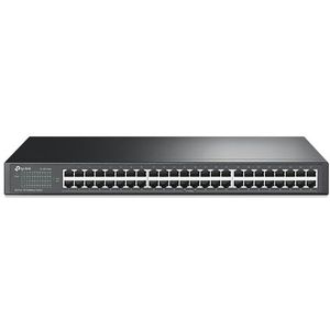 TP-Link TL-SF1048 Unmanaged Fast Ethernet (10/100) 1U Zwart