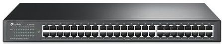 TP-Link TL-SF1048 Unmanaged Fast Ethernet (10/100) 1U Zwart