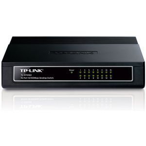 TP-Link 16-poorts 10 / 100M Desktop Switch (TL-SF1016D)