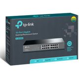 TP-LINK - TL-SG1016D - 16-Port Gigabit Switch - Desktop/Rackmount