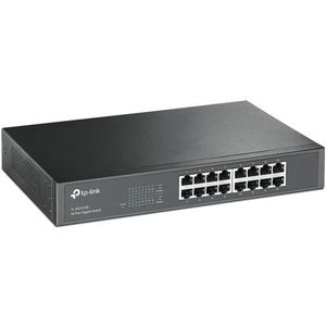 TP-LINK - TL-SG1016D - 16-Port Gigabit Switch - Desktop/Rackmount