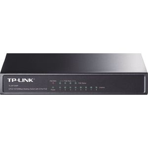 TP-Link TL-SF1008P 8-poorts Desktopswitch met 4-poorts PoE+ - 10/100Mbps