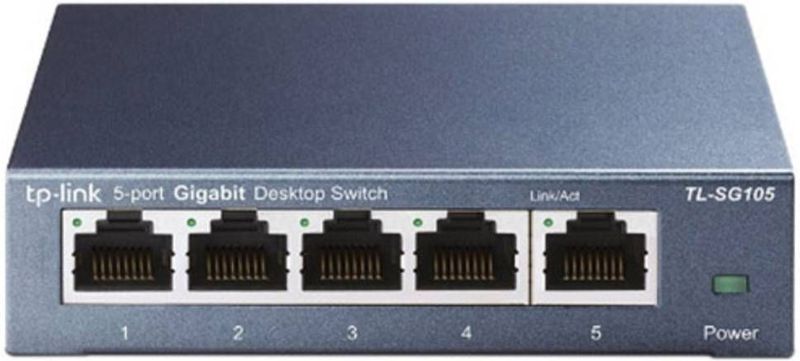TP Link TL SG105 Netwerk Switch Unmanaged 5 Poorten