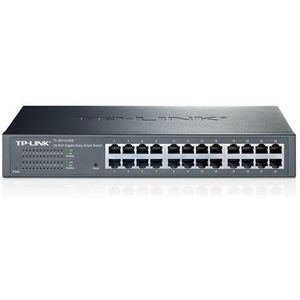 TP-Link TL-SG1024DE netwerk-switch Managed L2 Gigabit Ethernet (10/100/1000) Zwart