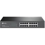 TP-Link TL-SG1016DE Managed L2 Gigabit Ethernet (10/100/1000) 1U Zwart