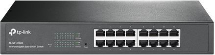 TP-Link TL-SG1016DE Managed L2 Gigabit Ethernet (10/100/1000) 1U Zwart