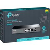 TP-Link TL-SF1016 netwerk-switch Unmanaged Fast Ethernet (10/100) 1U Zwart
