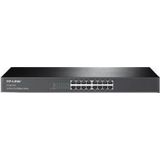 TP-Link TL-SF1016 netwerk-switch Unmanaged Fast Ethernet (10/100) 1U Zwart