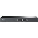 TP-Link TL-SF1016 netwerk-switch Unmanaged Fast Ethernet (10/100) 1U Zwart
