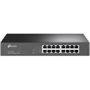 TP-Link TL-SF1016DS - Switch - 16 x 10/100 - Desktop, an Rack montierbar