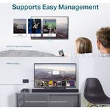 Tp-link - TL-SG108E - Gigabit Easy Smart Switch - Zwart - 8 Poorten