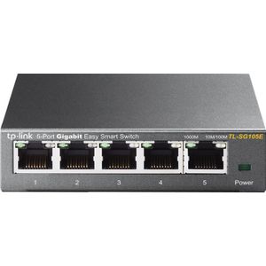 Tp Link Gigabit Easy Smart Switch Met 5-poorten (tl-sg105e)