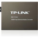 TP-Link - MC111CS - Mediaconverter - Singlemode - 10/100 Mbit/s - 1x SC