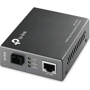 Tp-link - Mc112cs - Mediaconverter - Zwart - WDM-technologie