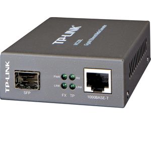 tp-link MC220L Gigabit Ethernet Medienkonverter Netzwerk-Switch