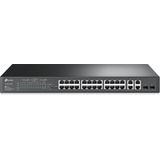 TP-Link T1500-28PCT - Netwerk Switch - 24 Poorten - PoE - SFP